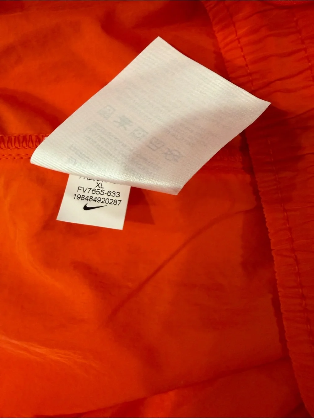 Nike Windrunner Women's High-Waisted Woven Open-Hem Pants FV7655-633 sz XL NWT